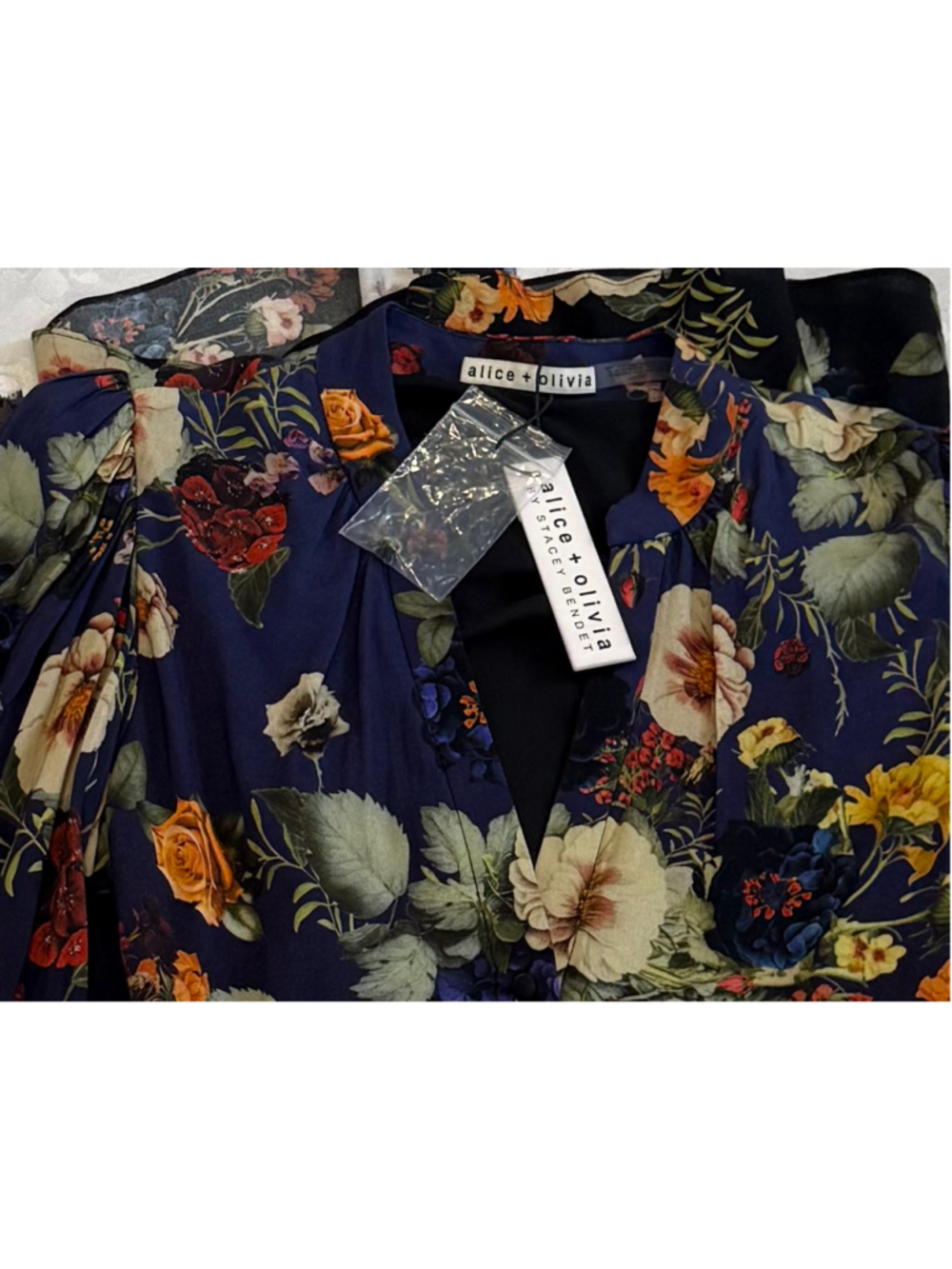 Alice + Olivia Antonette Magic Garden Gradient Mini Dress - Picture 5 of 7